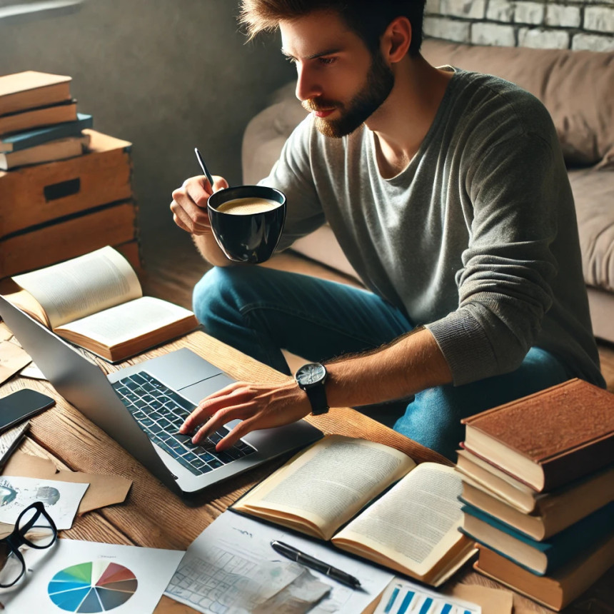 Freelance writing allows you to work from anywhere and earn extra income by creating content.