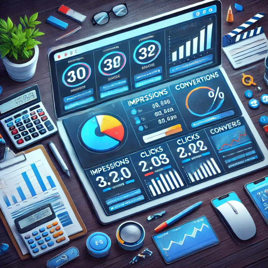 Monitor your PPC campaign metrics to measure performance and ROI.